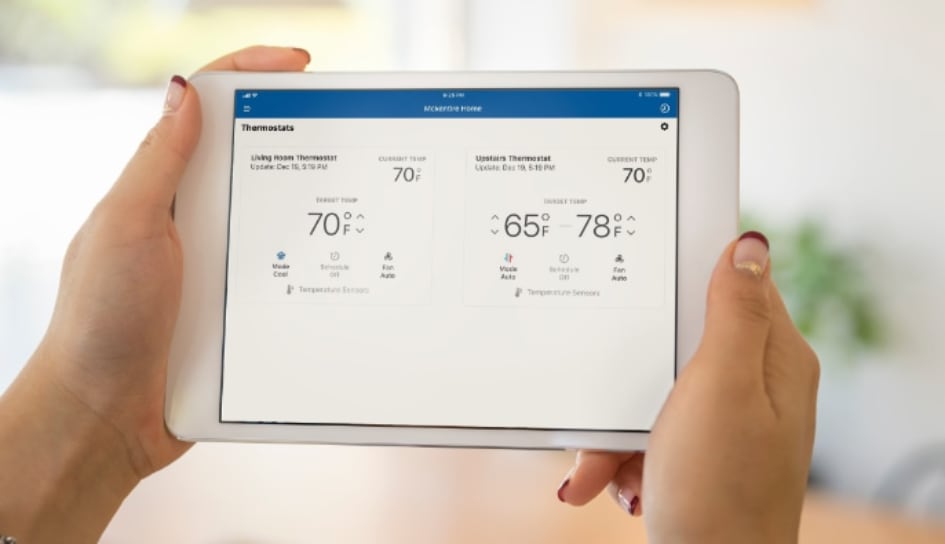 Thermostat control in Concord